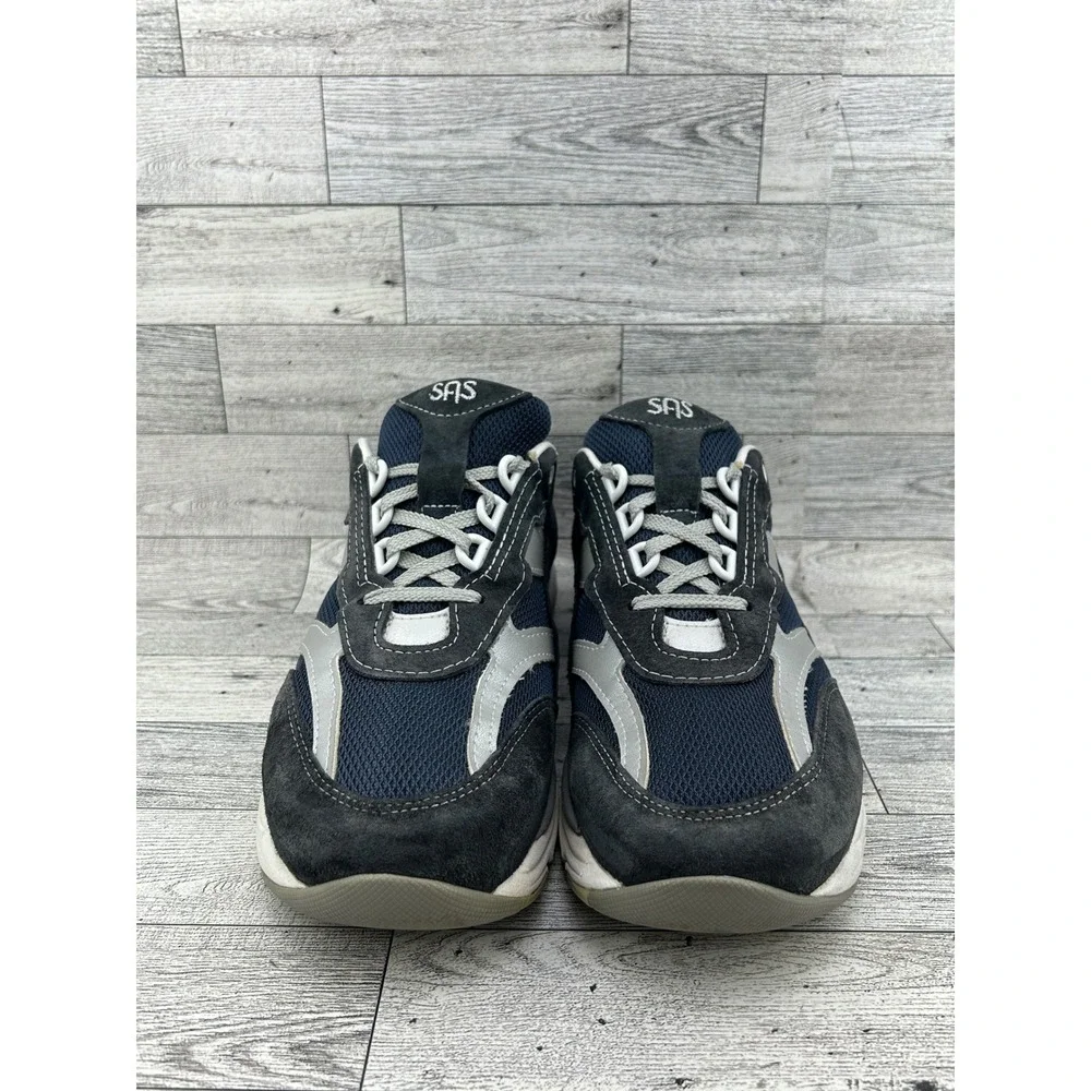 SAS Tour Mesh Navy Silver Walking‎ Shoes Women Sz 9M F9920568 5